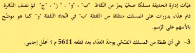 السؤال الاخير من المسألة امتحان الحساب مناظرة السيزيام 2021