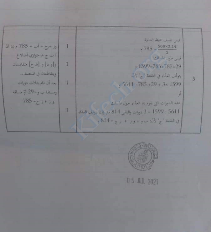 الحساب مناظرة سيزيام 2021