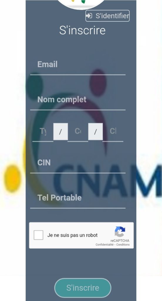 التسجيل في e cnam .tn