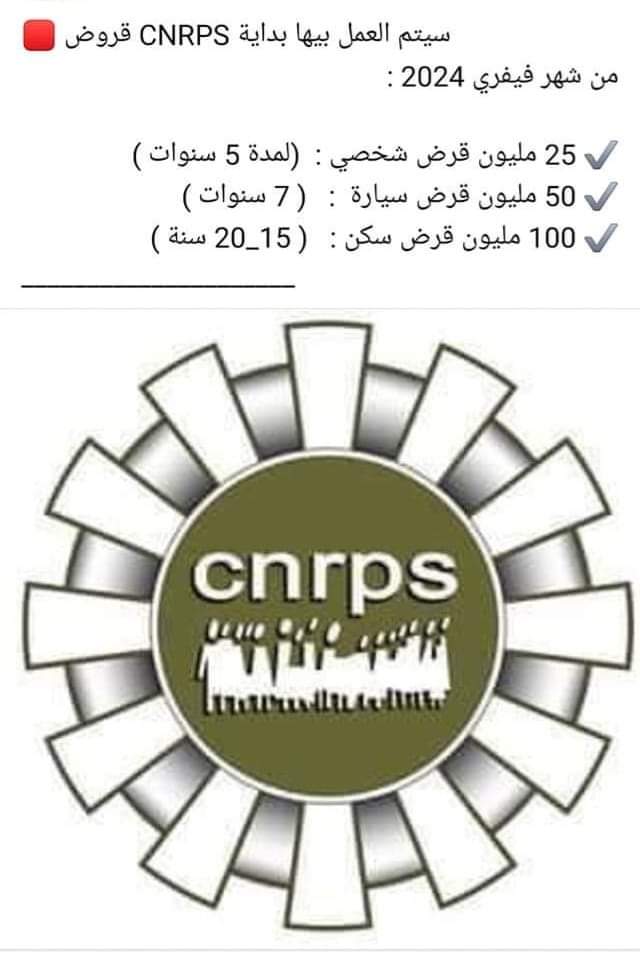 قروض الصندوق الوطني للتقاعد والحيطة الاجتماعية 2024
