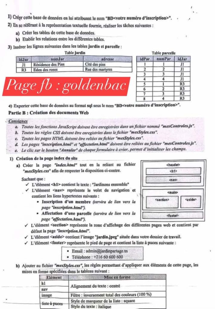 تطبيقي sti بكالوريا 2024